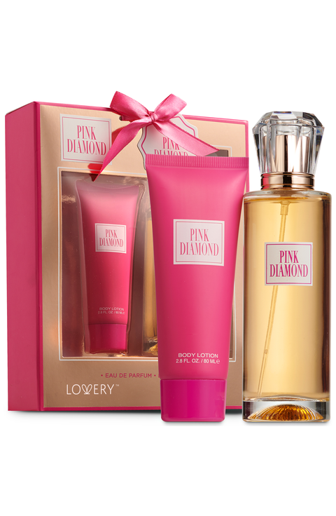 Pink Diamond Parfum and Lotion Gift Set