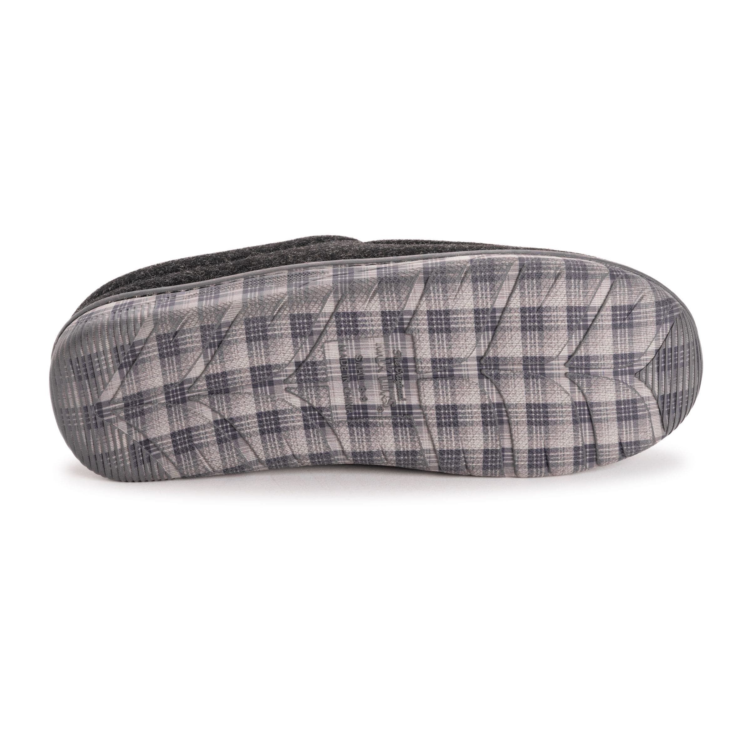 MUK LUKS Miles Clog Slipper, Alternate, color, Heathered Black