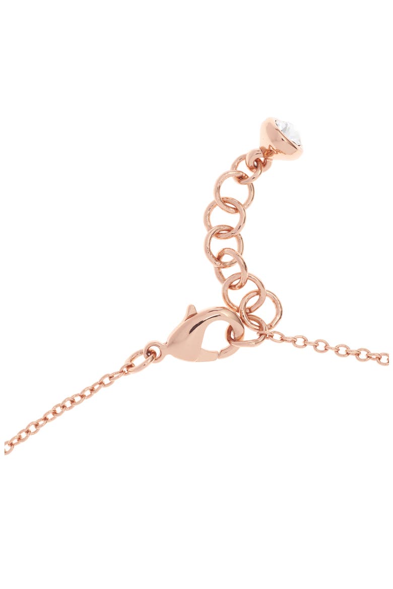 Hara Tiny Heart Pendant Necklace, Alternate, color, ROSE GOLD