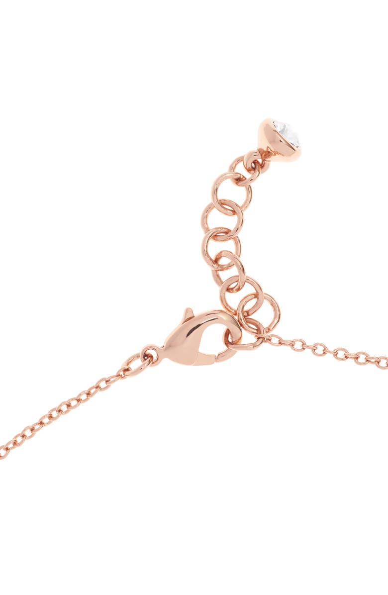 Ted Baker London Hara Tiny Heart Pendant Necklace, Alternate, color, Rose Gold