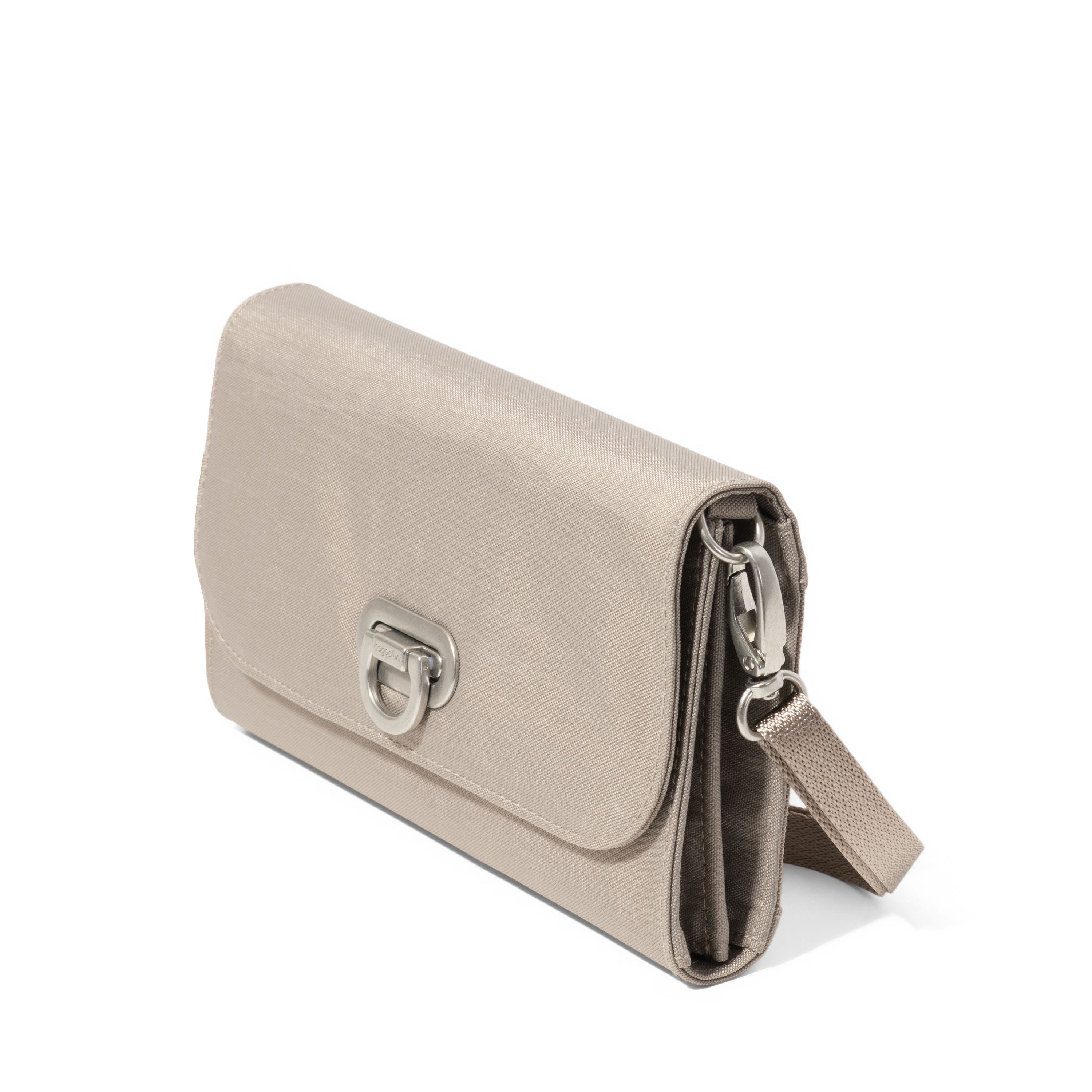 Coastal Flip Lock RFID Phone Wallet Crossbody Bag, Alternate, color, MOONROCK