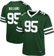 Nike Youth Nike Quinnen Williams Legacy Green New York Jets Game Jersey