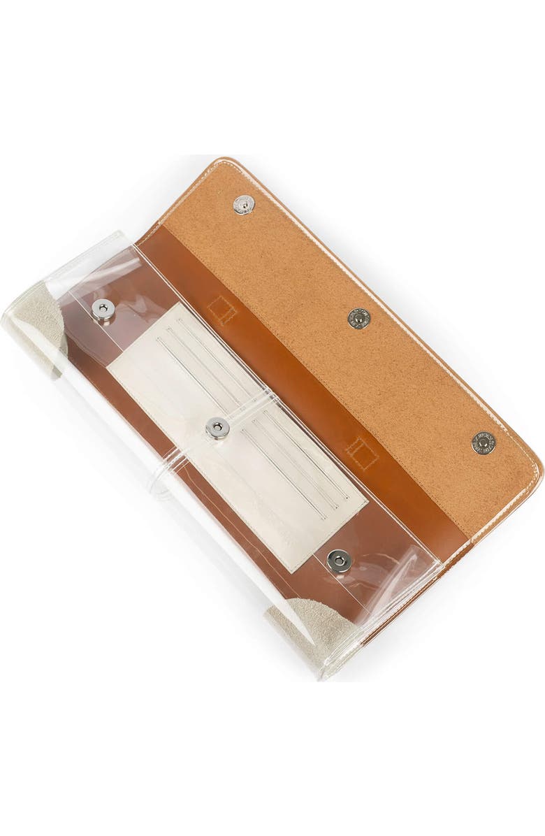 Jeffrey Campbell Lucudity Handbag, Alternate, color, Clear Beige Combo