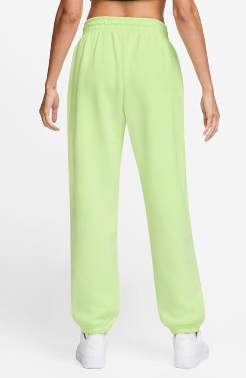 Nike Sportswear Phoenix Fleece High-waisted Oversized Sweatpants In Green