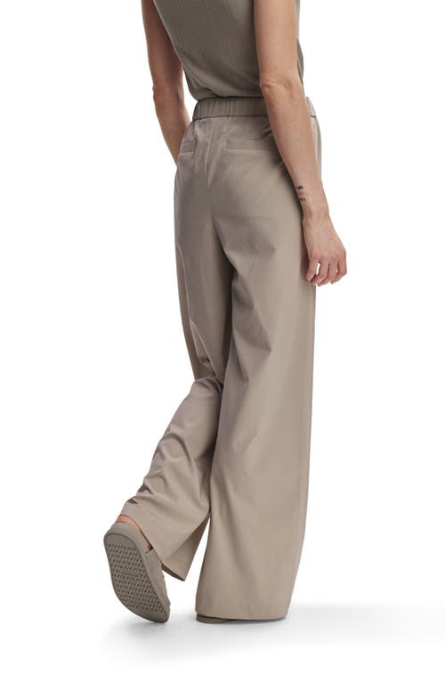 Varley Kayson Wide Leg Pants In Simply Taupe