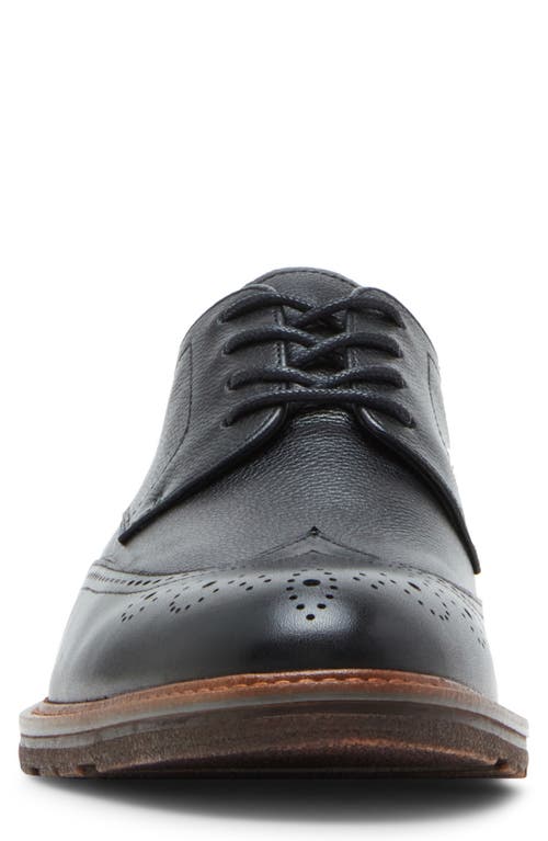 Steve Madden Acari Wingtip Derby In Black