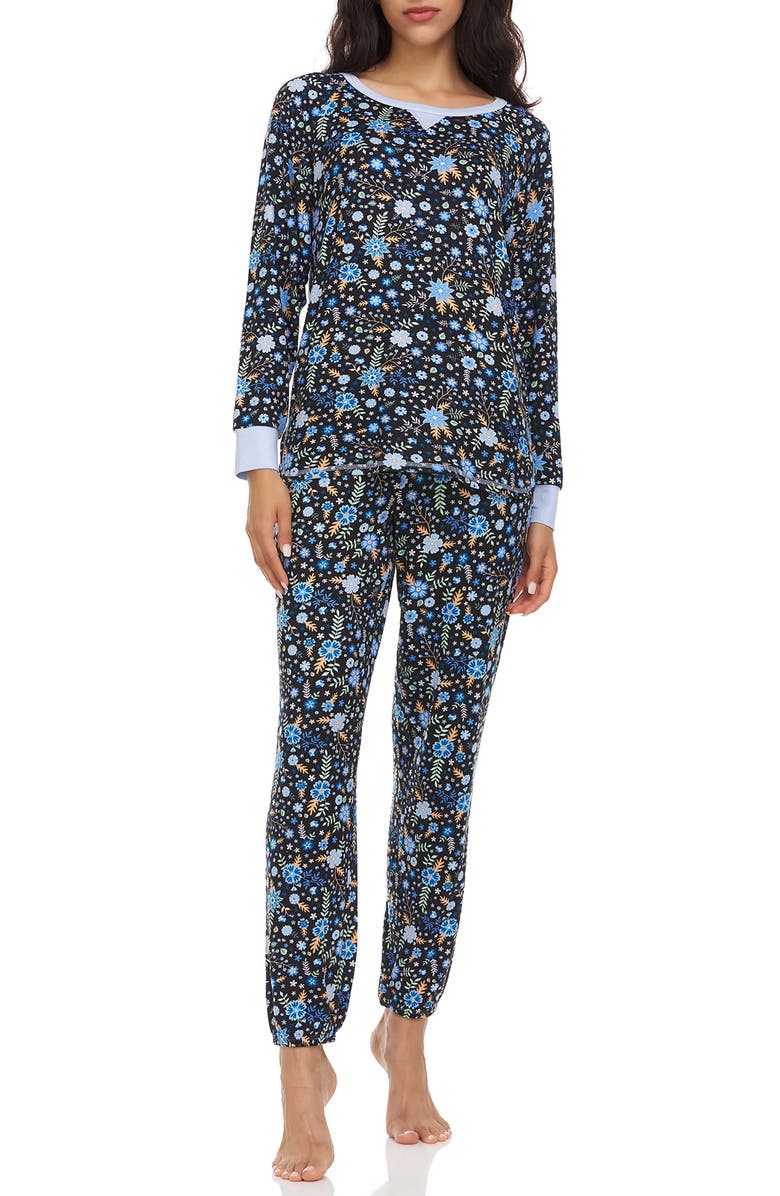 Flora Nikrooz Marian Pajamas, Main, color, Black