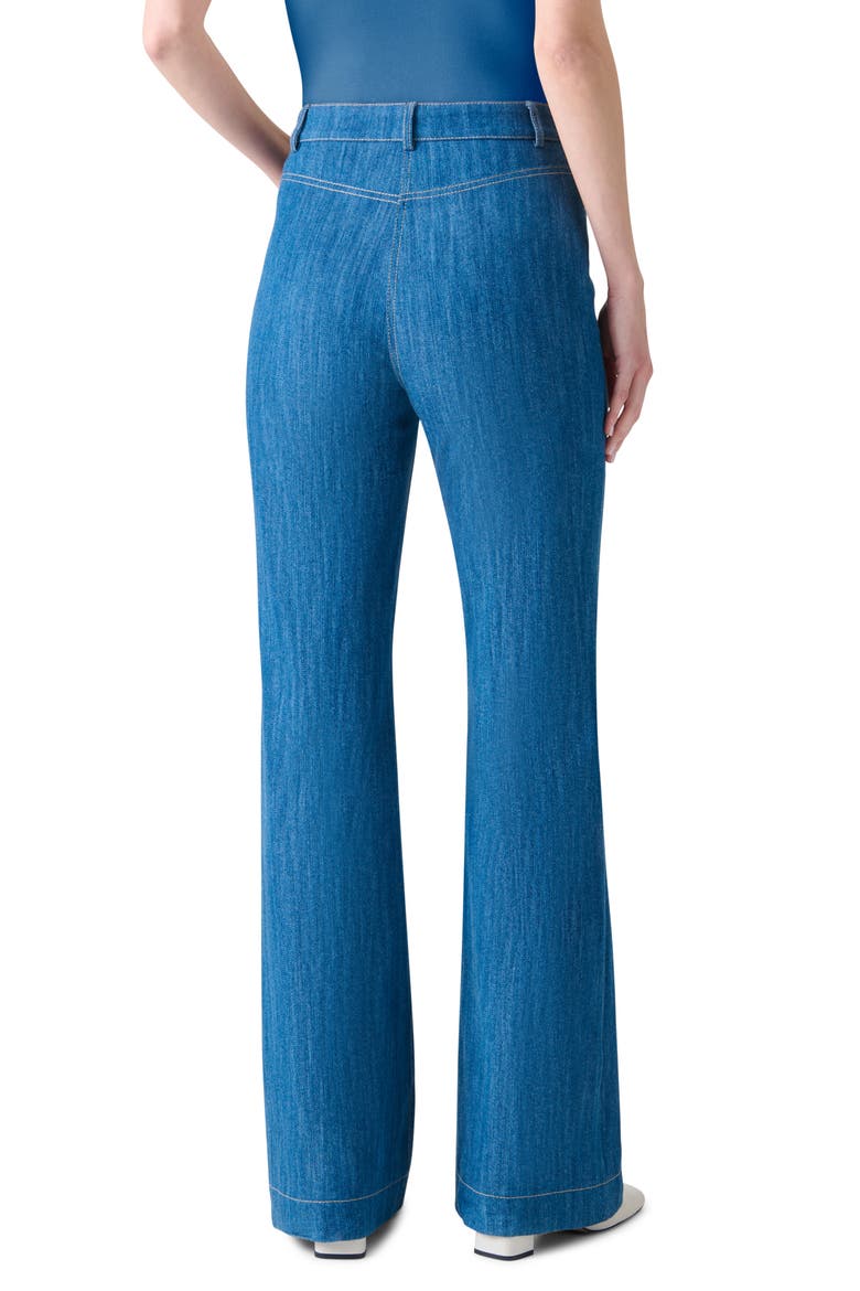 Courtney Flare Leg Jeans, Alternate, color, MEDIUM BLUE DENIM