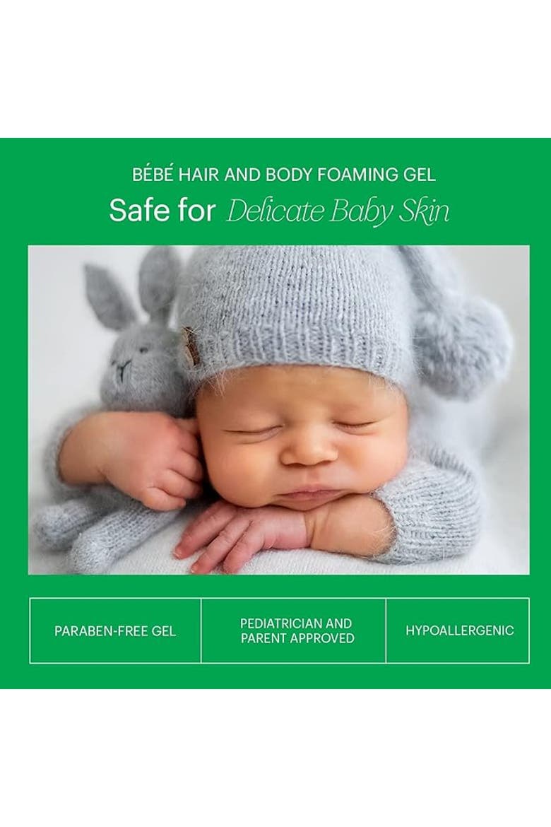 Baby Hair & Body Foaming Gel, Alternate, color, None