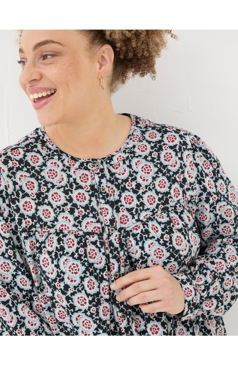 FatFace Women's Plus Size Jodie Wild Floral Tunic, Alternate, color, 