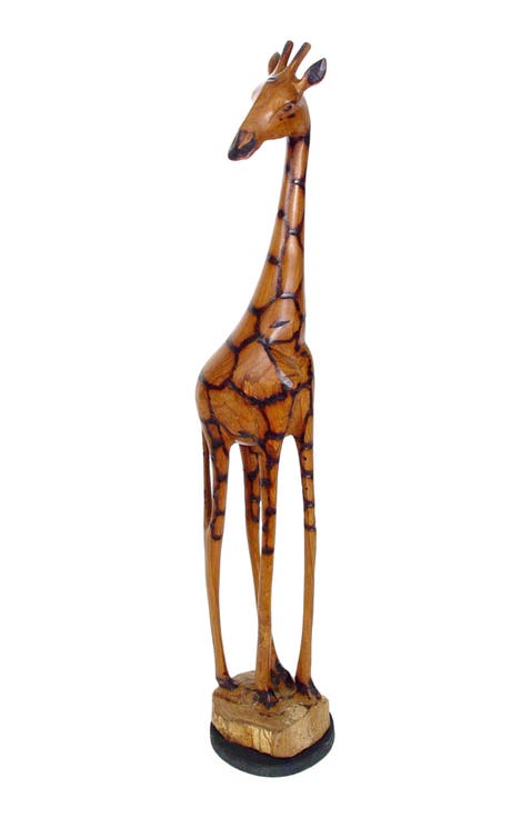 12' Giraffe Olivewood