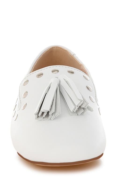 Rag & Co Philoha Studded Tassel Loafer