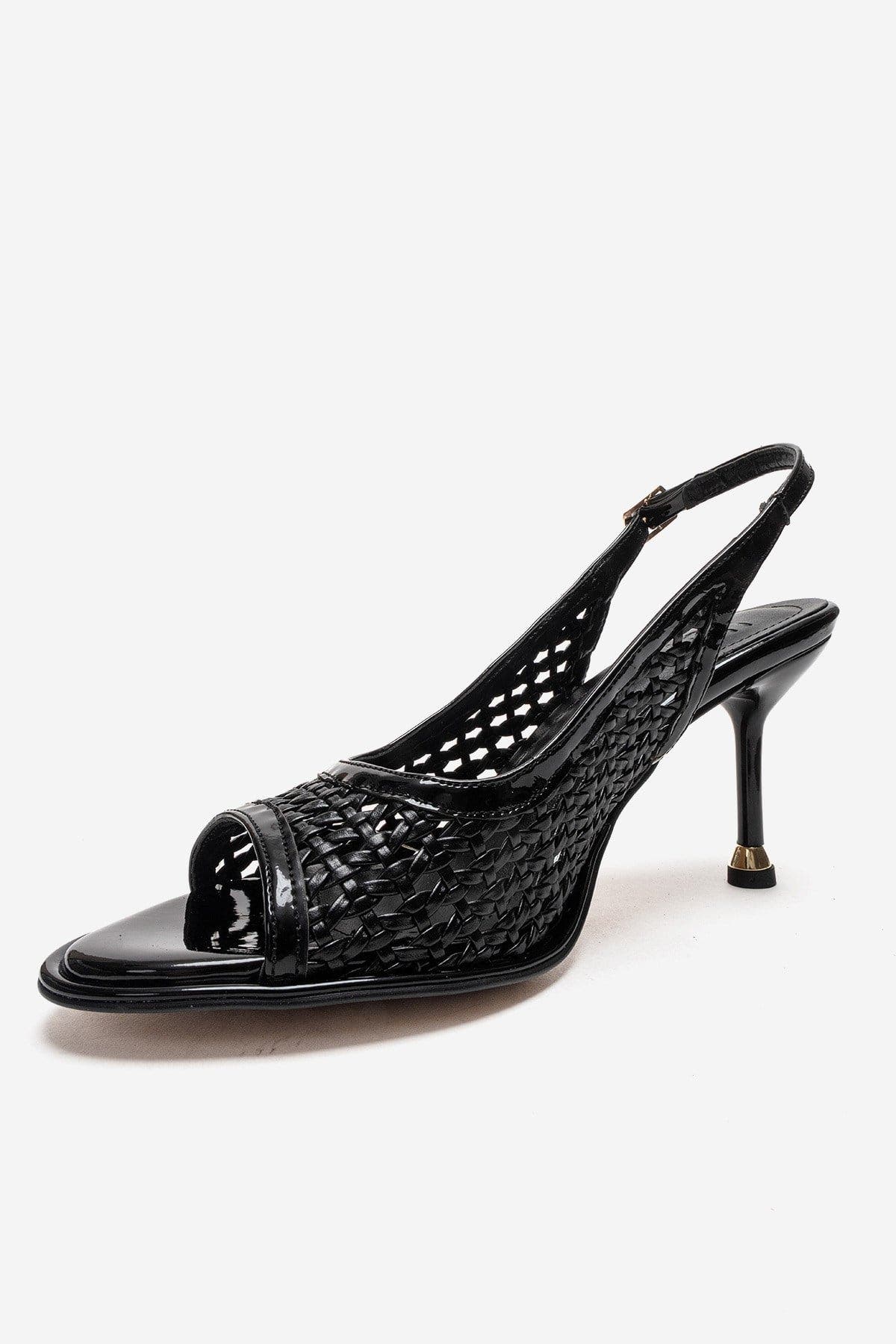 Prologue Shoes Bonito Stiletto Sandal, Alternate, color, Black