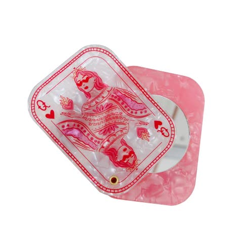 Queen of Hearts Compact Mirror