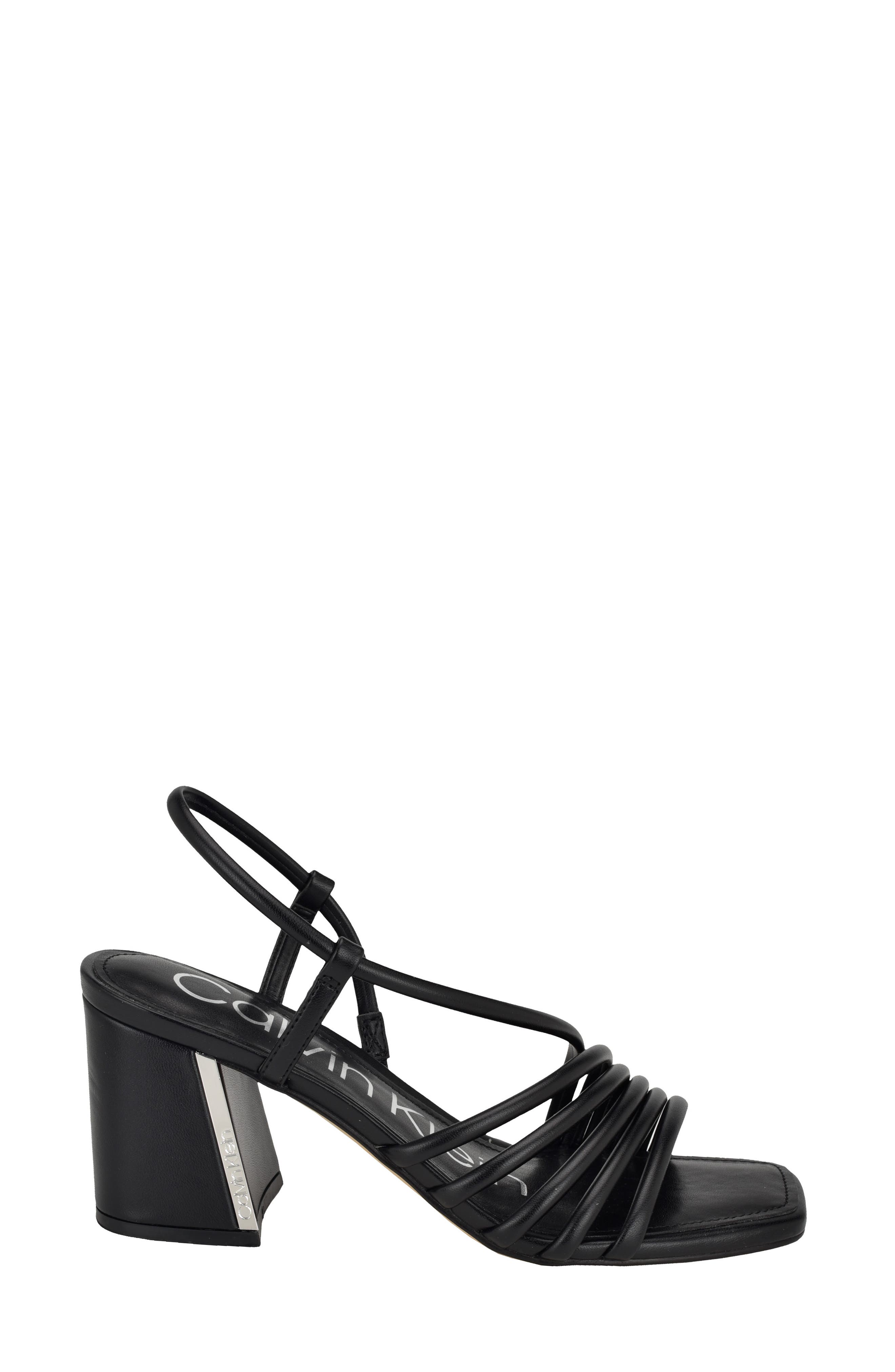 Calvin Klein Holand Strappy Sandal, Alternate, color, 