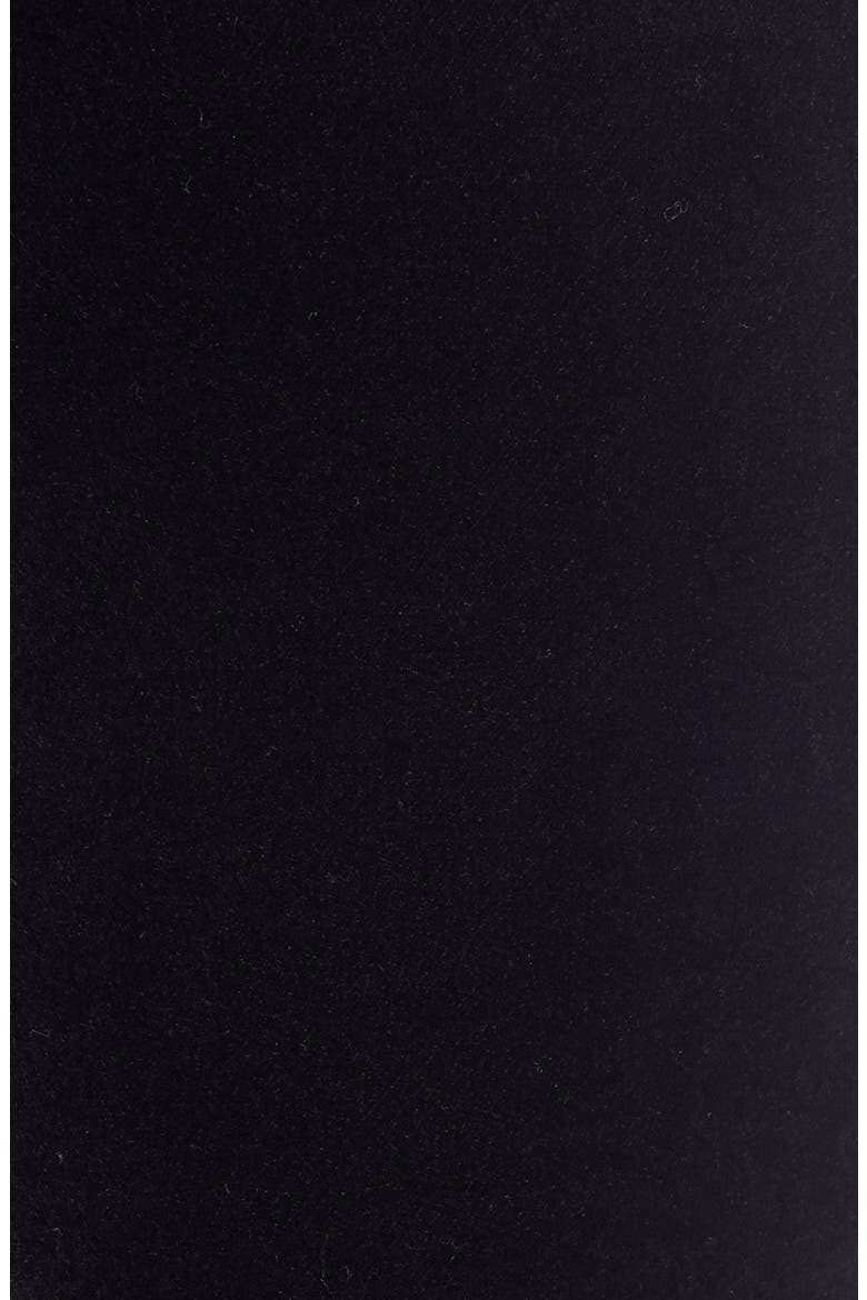 'Bella' Kick Flare Pants, Alternate, color, BLACK VELVETEEN