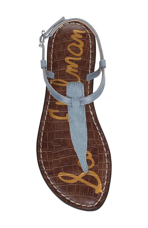 Sam Edelman Gigi Thong Sandal Blue Breeze Brahma In Blue Breeze New