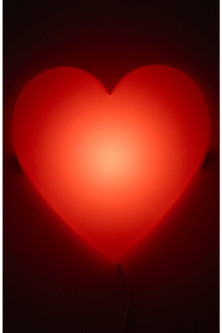 Heart Neon Wall Sign, Alternate, color, PINK