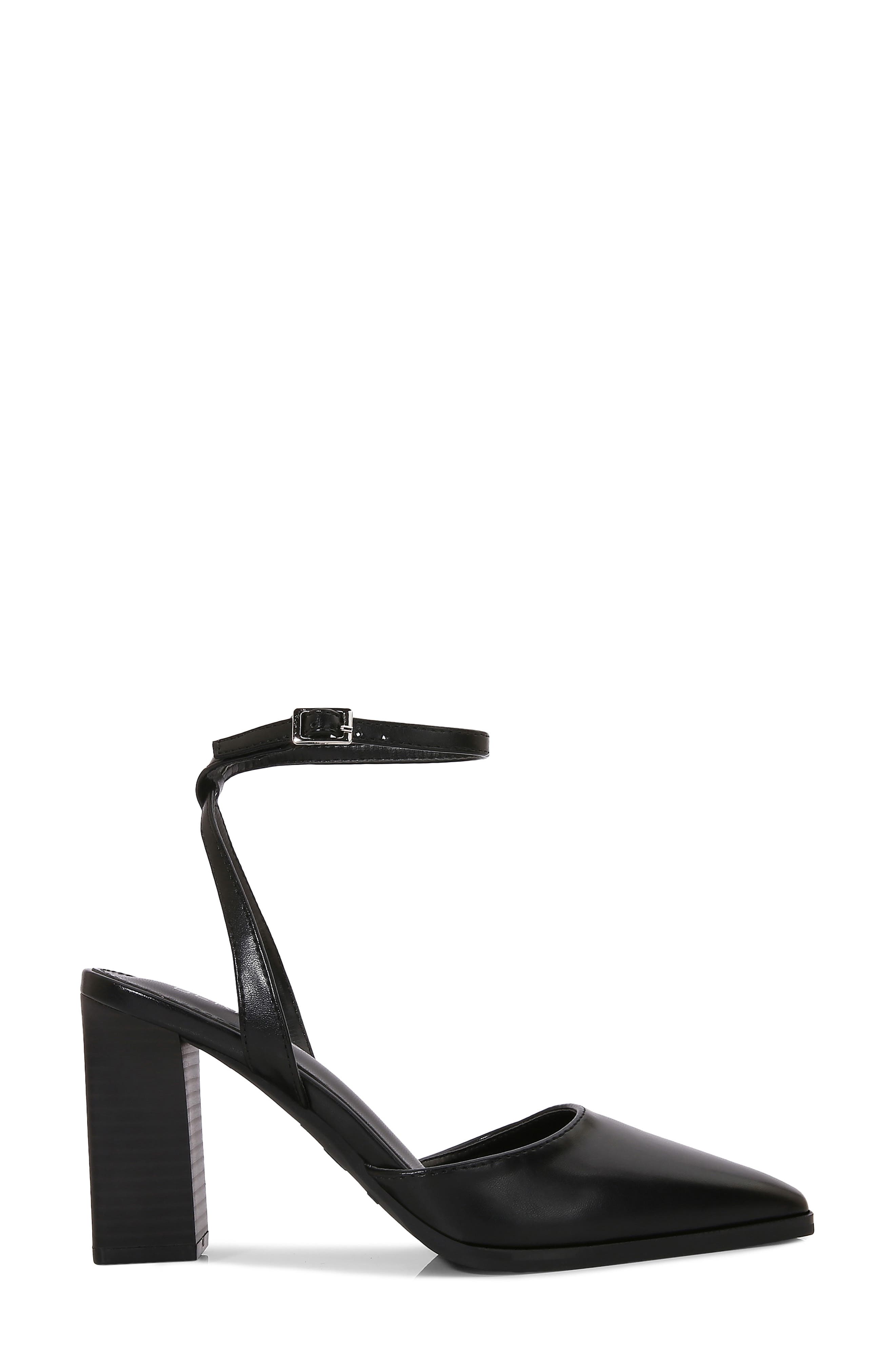 Faustine D'Orsay Pump, Alternate, color, BLACK