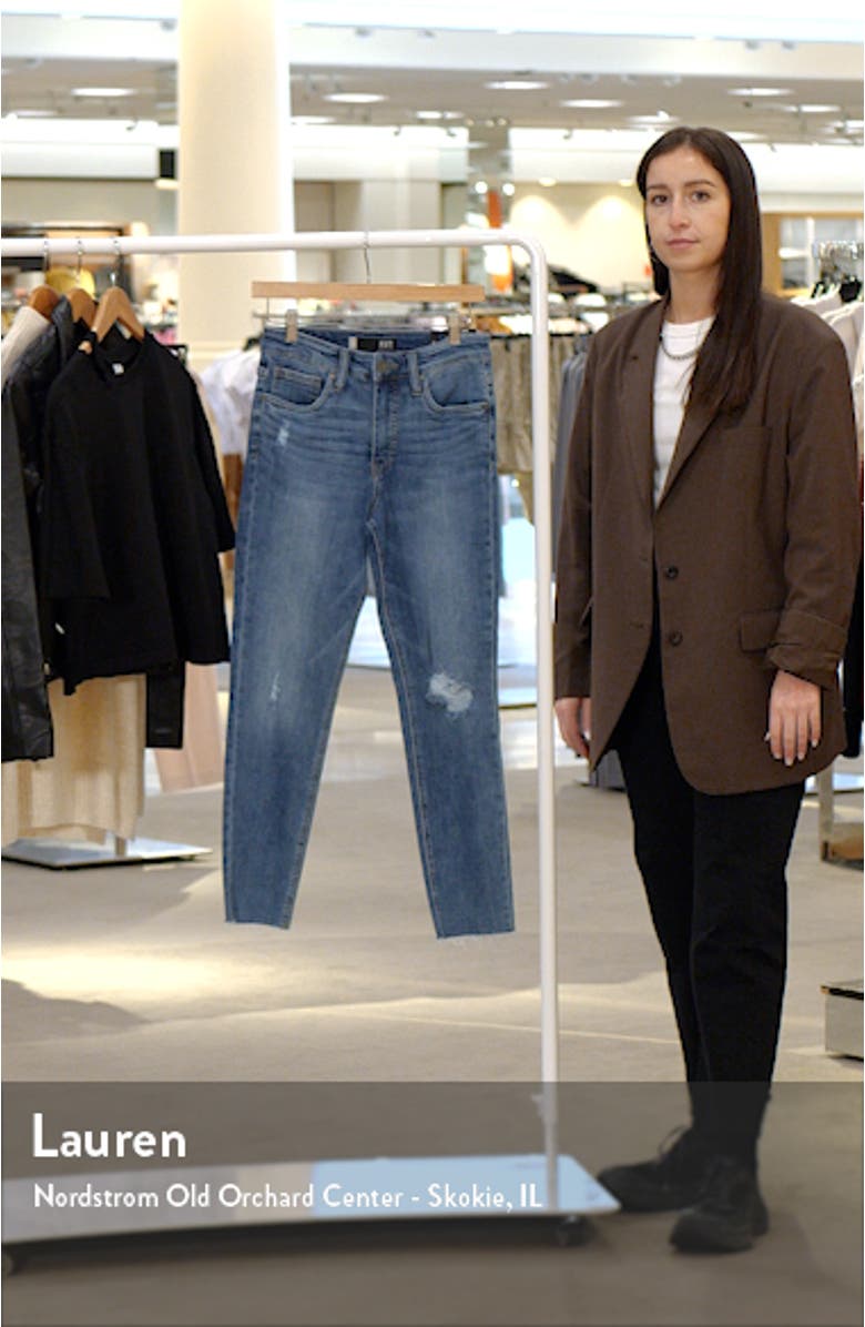 Women's Rachel High Waist Fab Ab Mom Jeans, sales video thumbnail