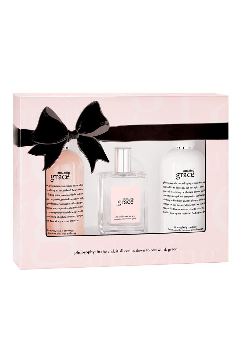 'amazing grace' eau de toilette layering set (Limited Edition), Main, color, NO COLOR