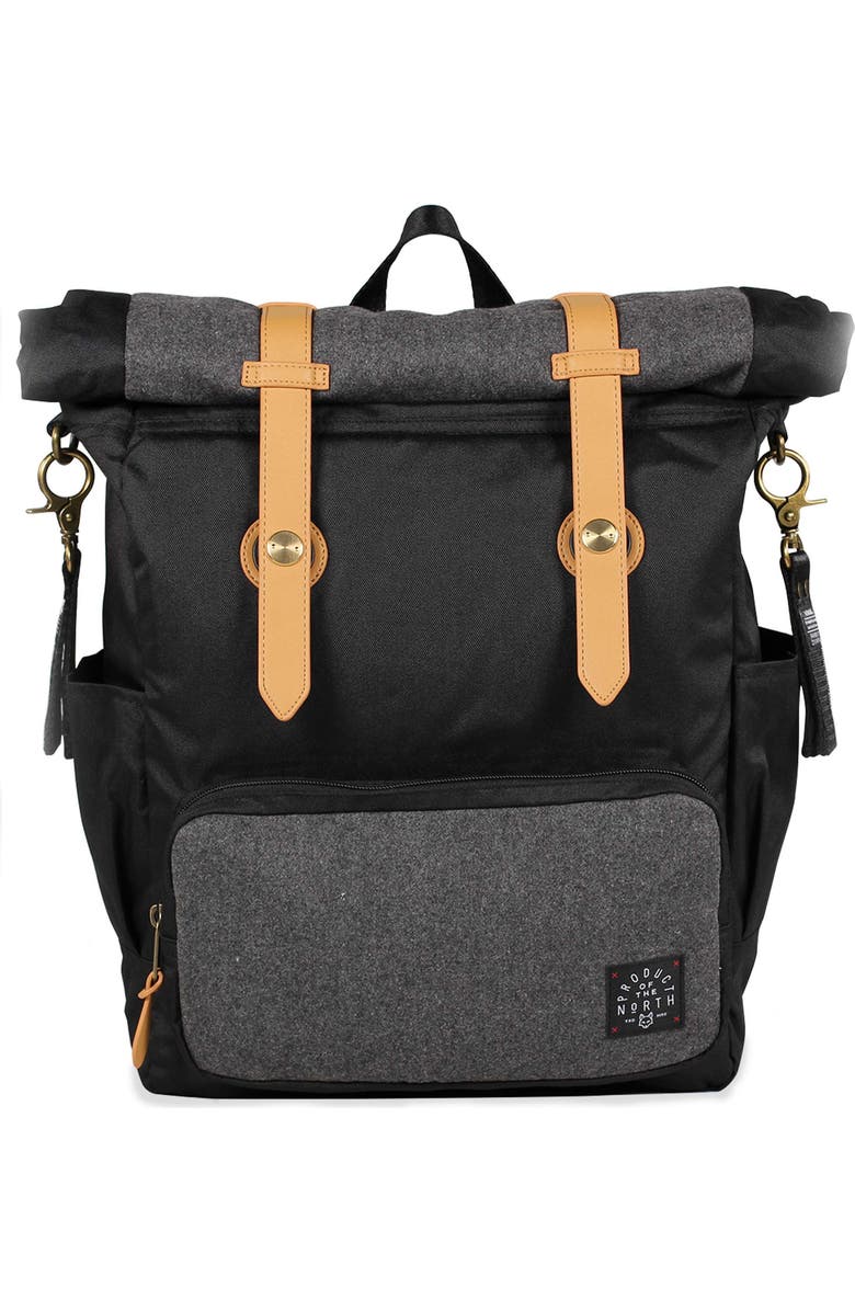 Product of the North Westin Rolldown Diaper Backpack, Main, color,