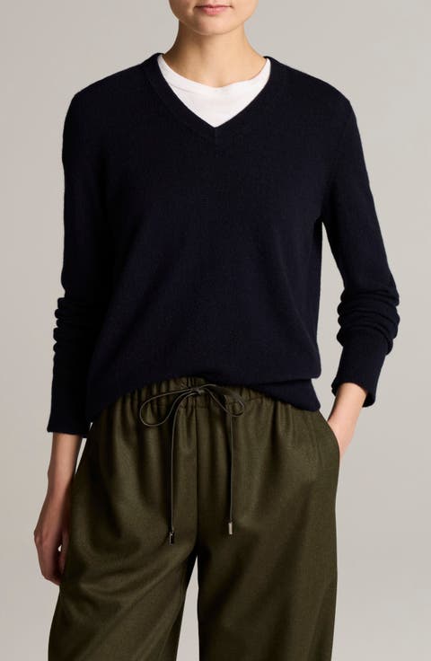 V-Neck Cashmere Sweater