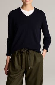 Vince V-Neck Cashmere Sweater