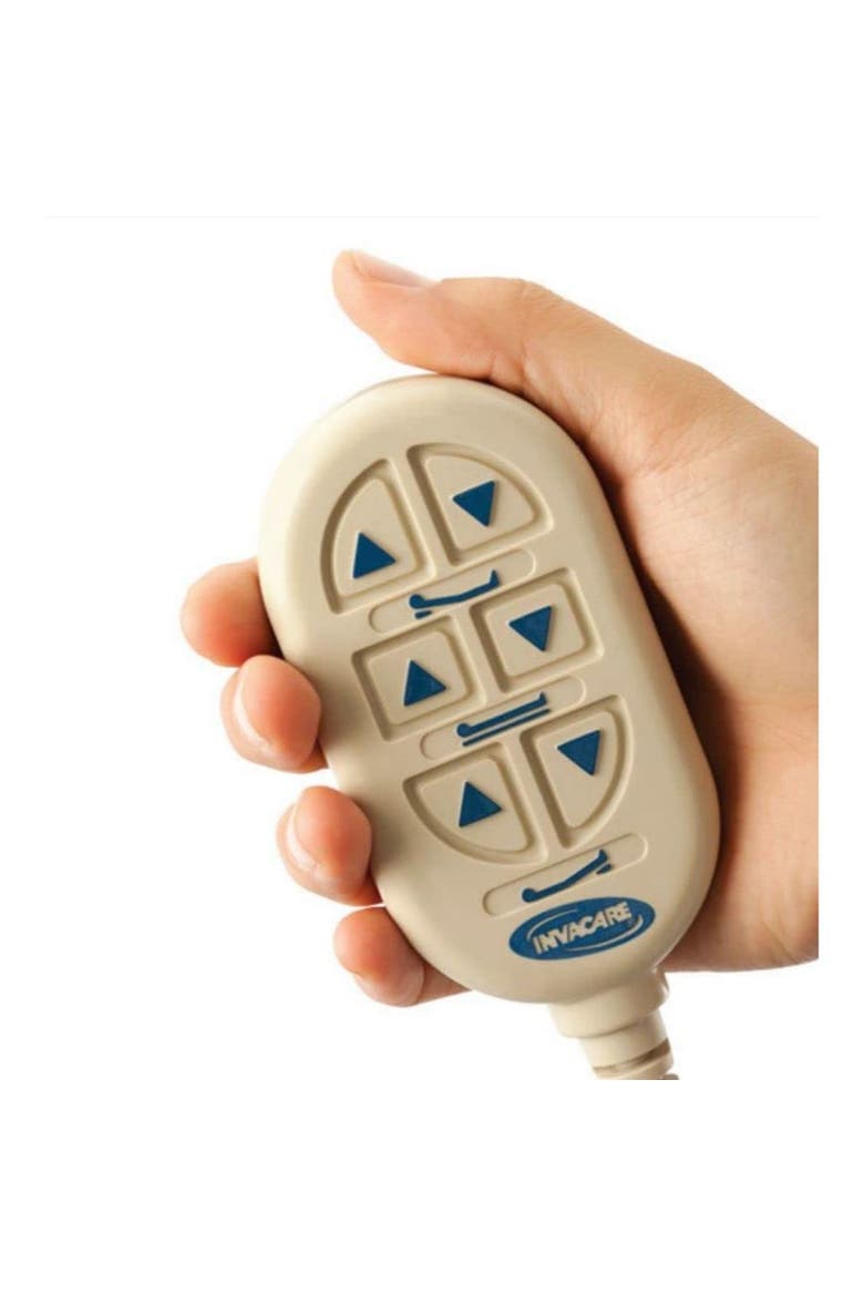 1115290 Hospital Bed Controller, Replacement Handheld Pendant for 5410IVC Electric Beds, Main, color, White