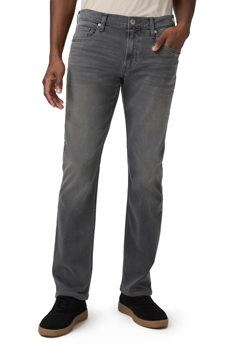 TRANSCEND - Federal Slim Straight Leg Jeans, Main, color, GREENWALD
