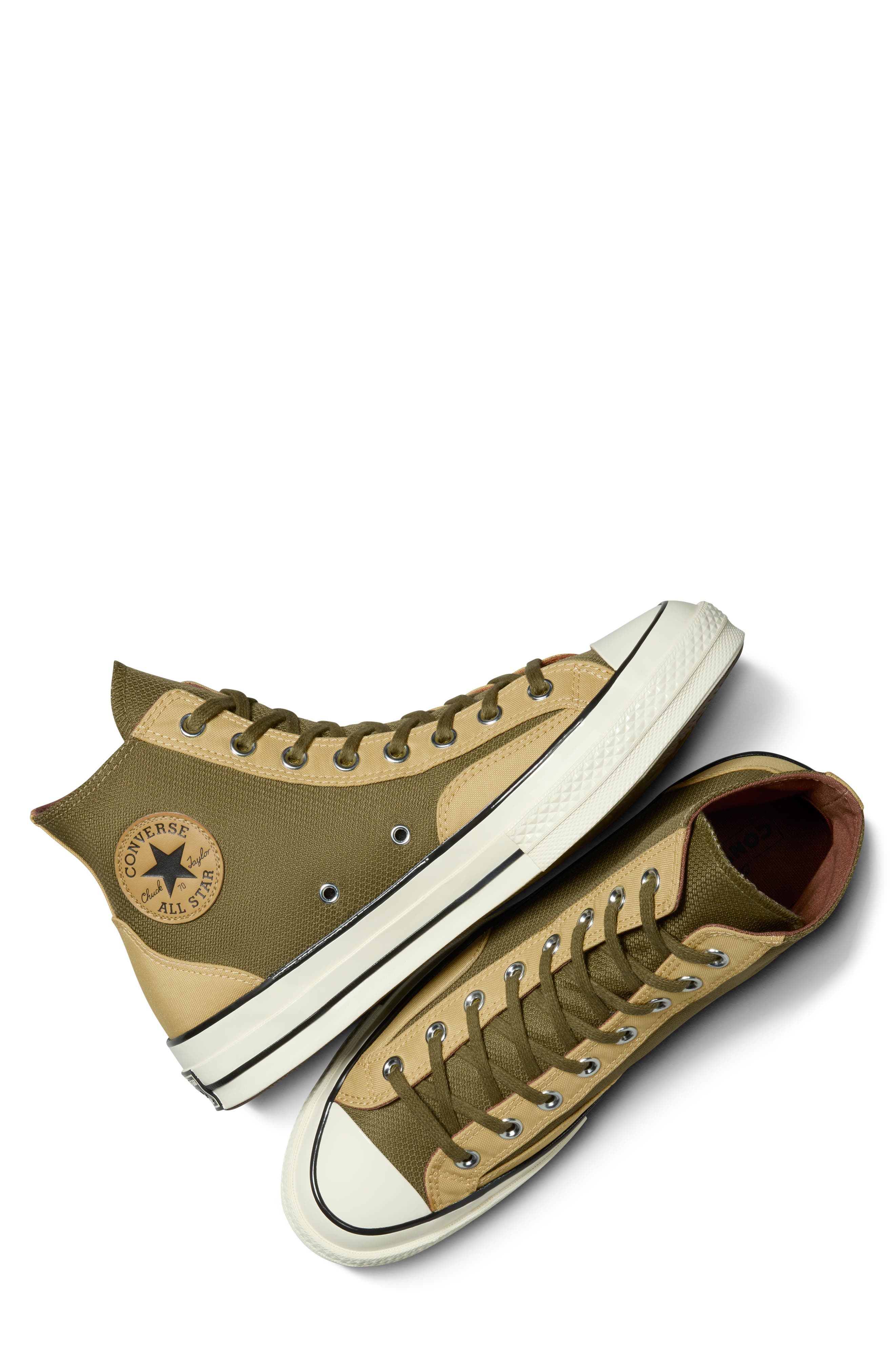 Converse Gender Inclusive Chuck 70 Water Repellent High Top Sneaker, Alternate, color, Cosmic Turtle/ Dunescape