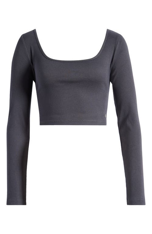 Shop Roxy Good Keepsake Long Sleeve Crop Top
