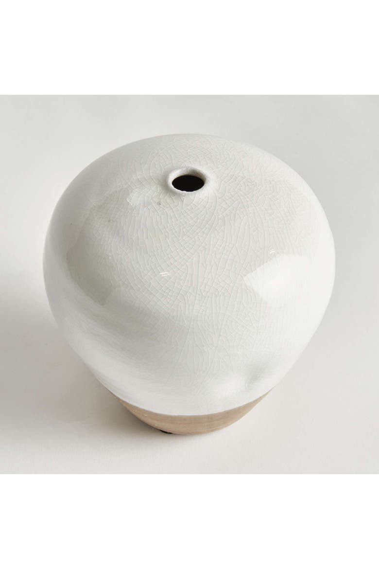 Layton Vase, Alternate, color, White