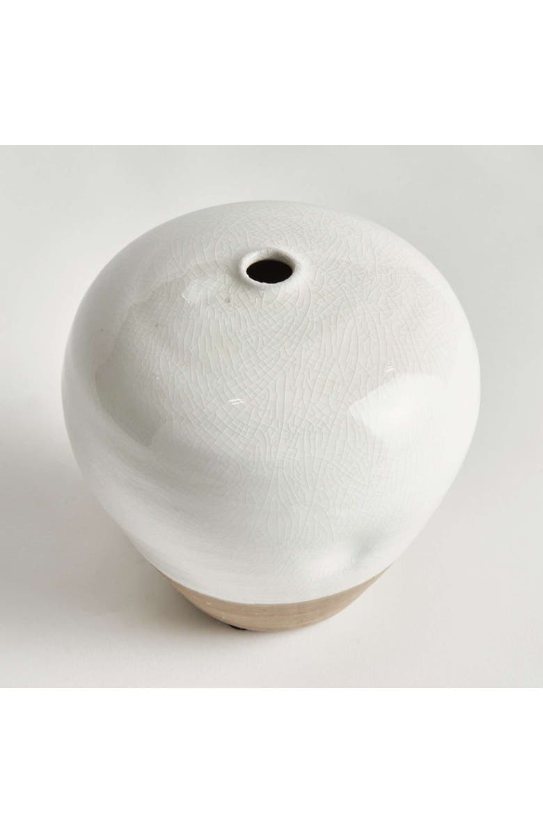 Napa Home & Garden Layton Vase, Alternate, color, White