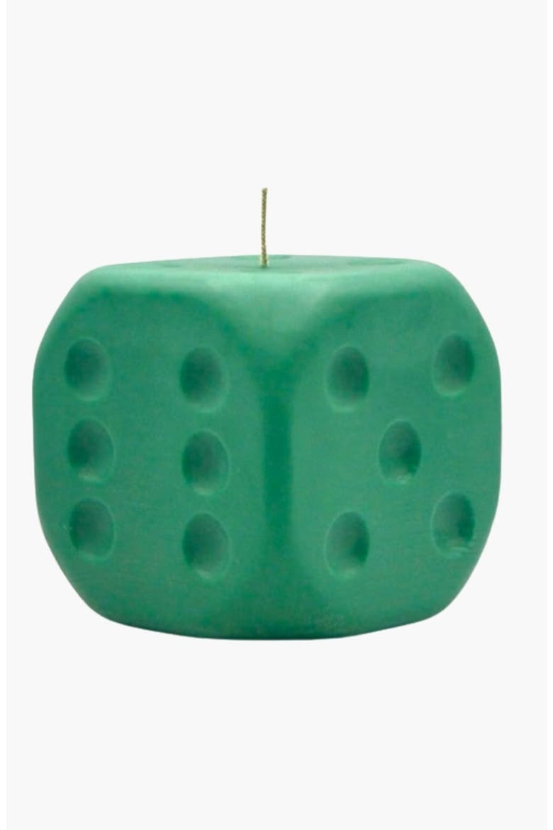 Shake the Dice Candle, Main, color, Green