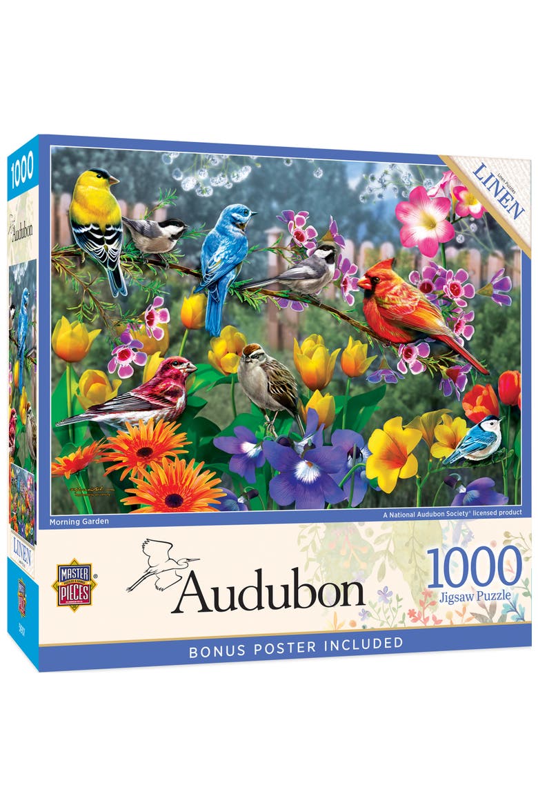 Morning Garden 1000 Piece Jigsaw Puzzle, Main, color, Multicolor