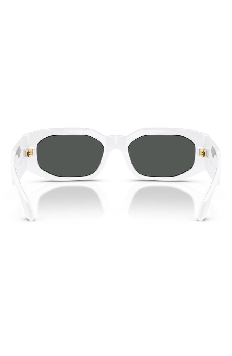 Versace 55mm Irregular Sunglasses, Alternate, color, 