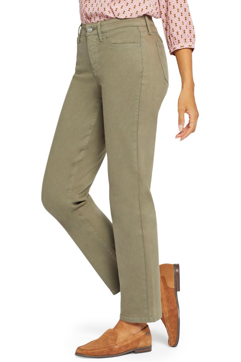 Relaxed Slender Jeans, Alternate, color, AVOCADO