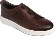 Marc Joseph New York Allen Street Hands Free Technology Lightweight Leather Sneaker