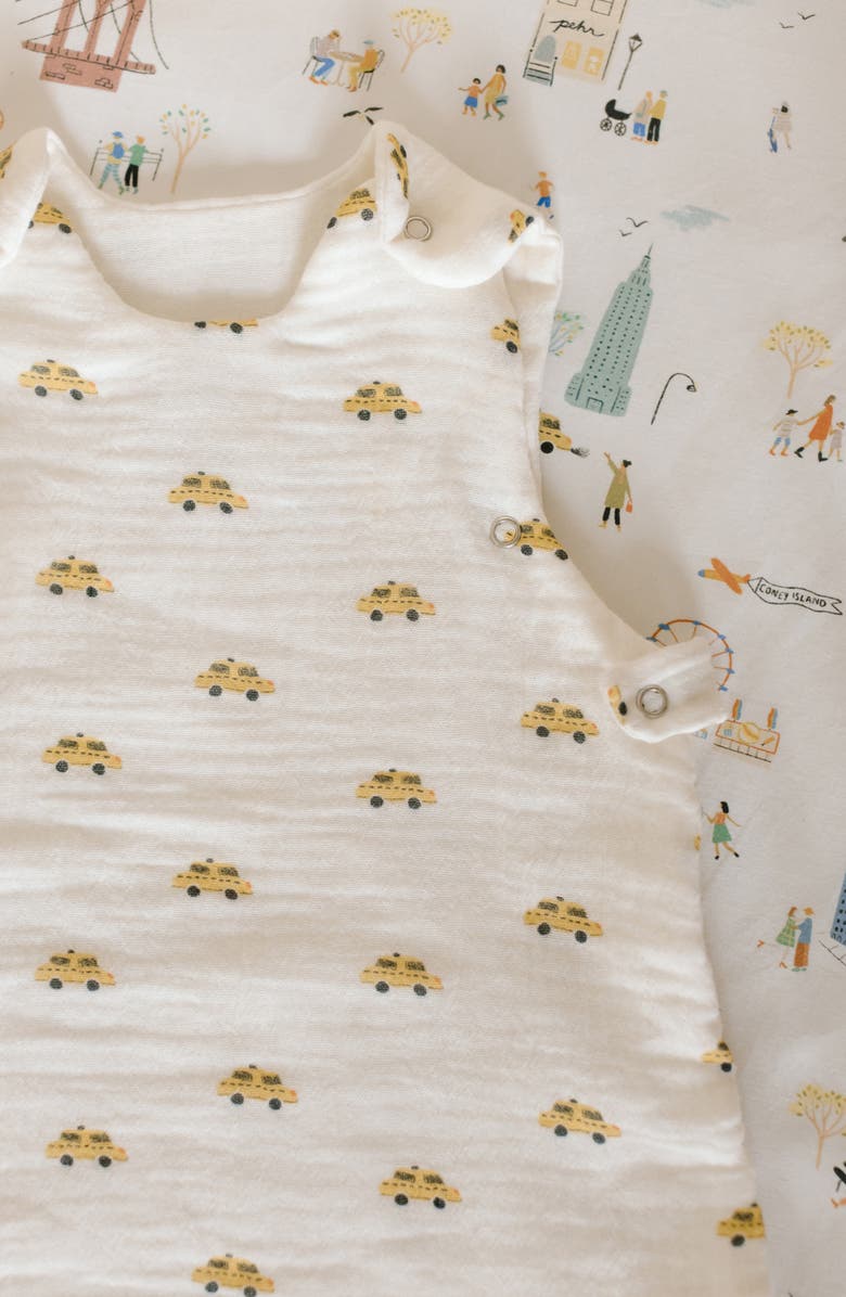 Pehr 1.0 Organic Cotton Wearable Blanket, Alternate, color, New York Minute