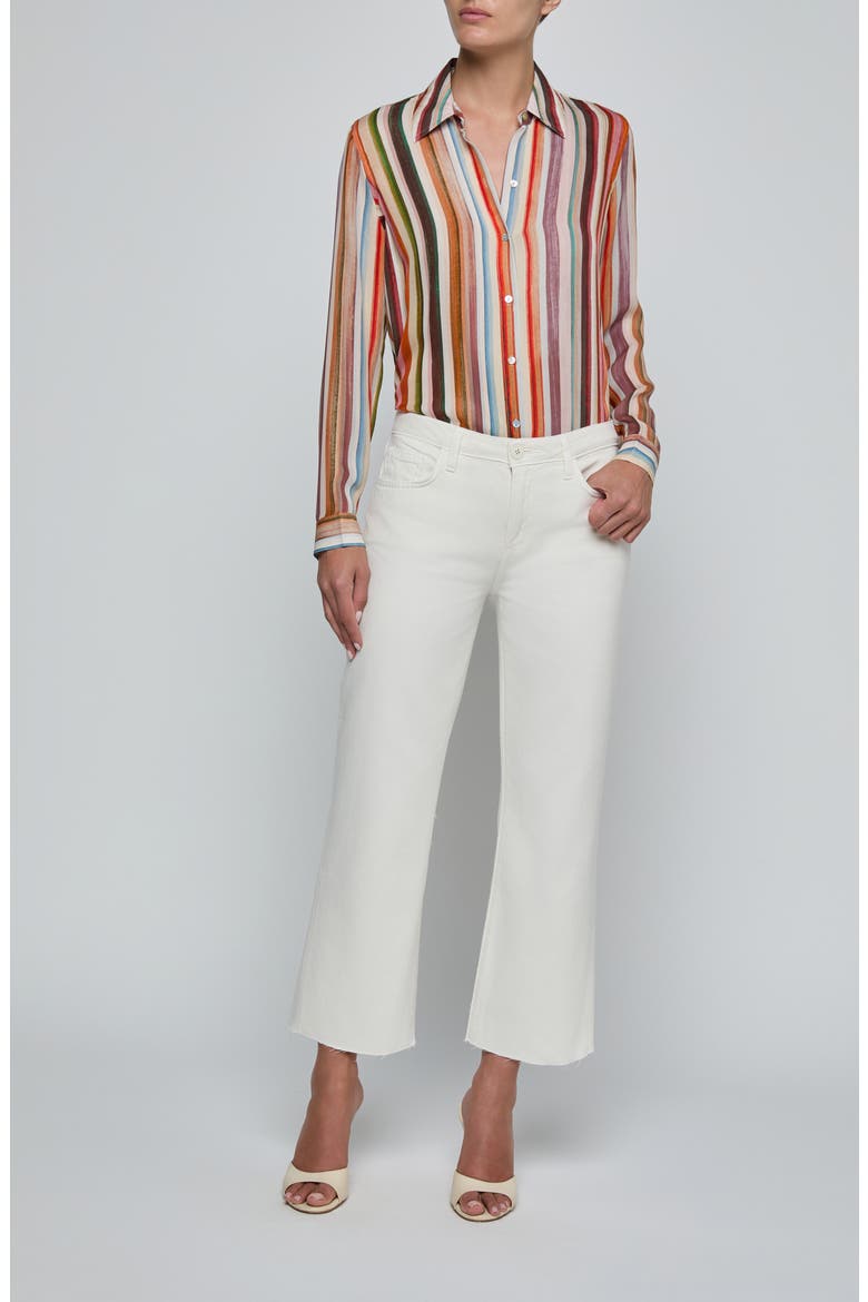 Wanda Wide Leg Crop Jeans, Alternate, color, LIGHT ECRU