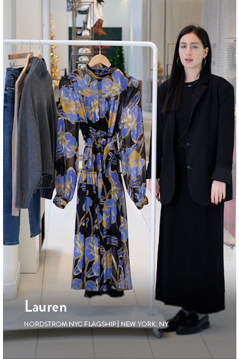 Kent Floral Long Sleeve Dress video