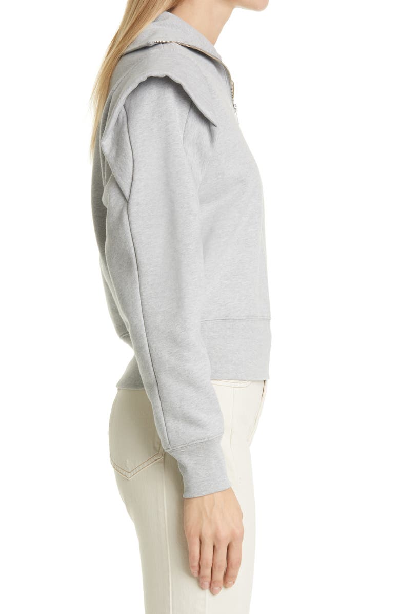 FRAME Sporty Half-Zip Sweatshirt, Alternate, color, 