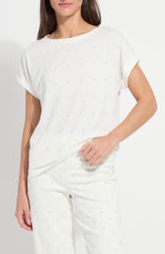 Lysse Nisha Embellished Jersey Top