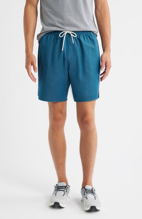 Free Fly Reverb Water Resistant Hybrid Performance Shorts In Blue