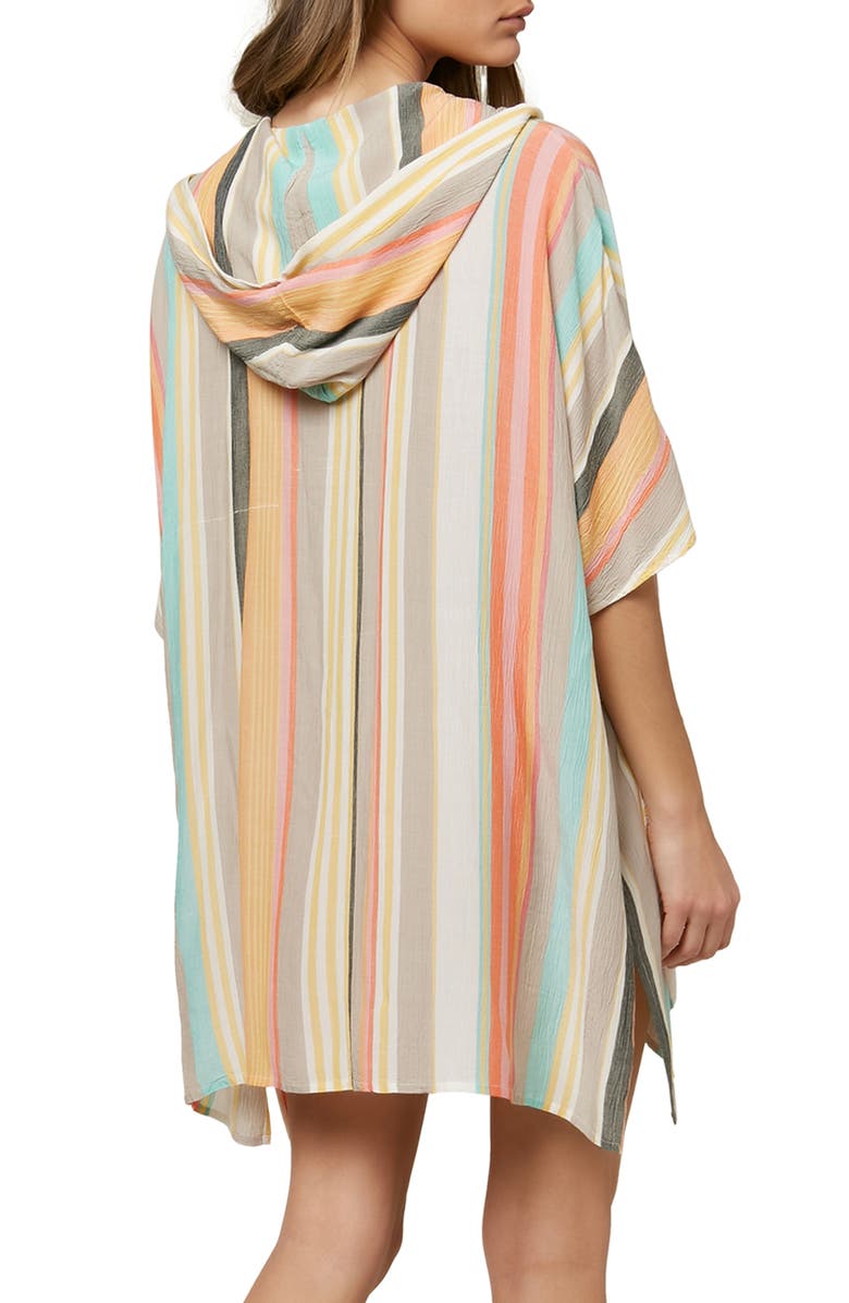 O'Neill Tava Hooded Cover-Up, Alternate, color, 