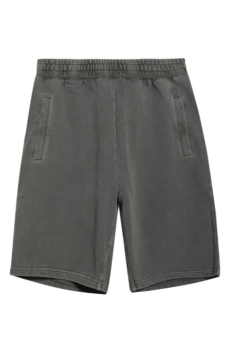 Carhartt Work In Progress Nelson Cotton Sweat Shorts, Main, color, Black (Garment Dyed)