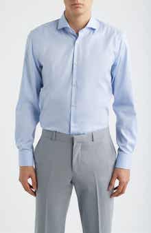P-Hank Slim Fit Cotton Dress Shirt
