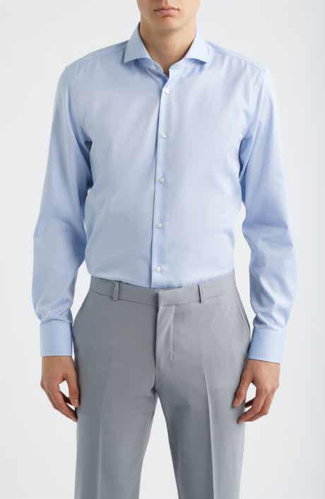 P-Hank Slim Fit Cotton Dress Shirt