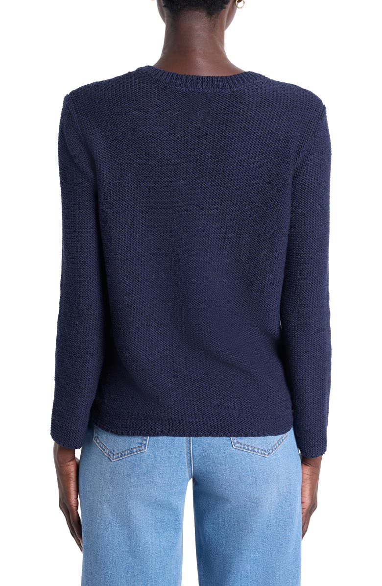 NIC+ZOE Crimpy V-Neck Sweater, Alternate, color, 